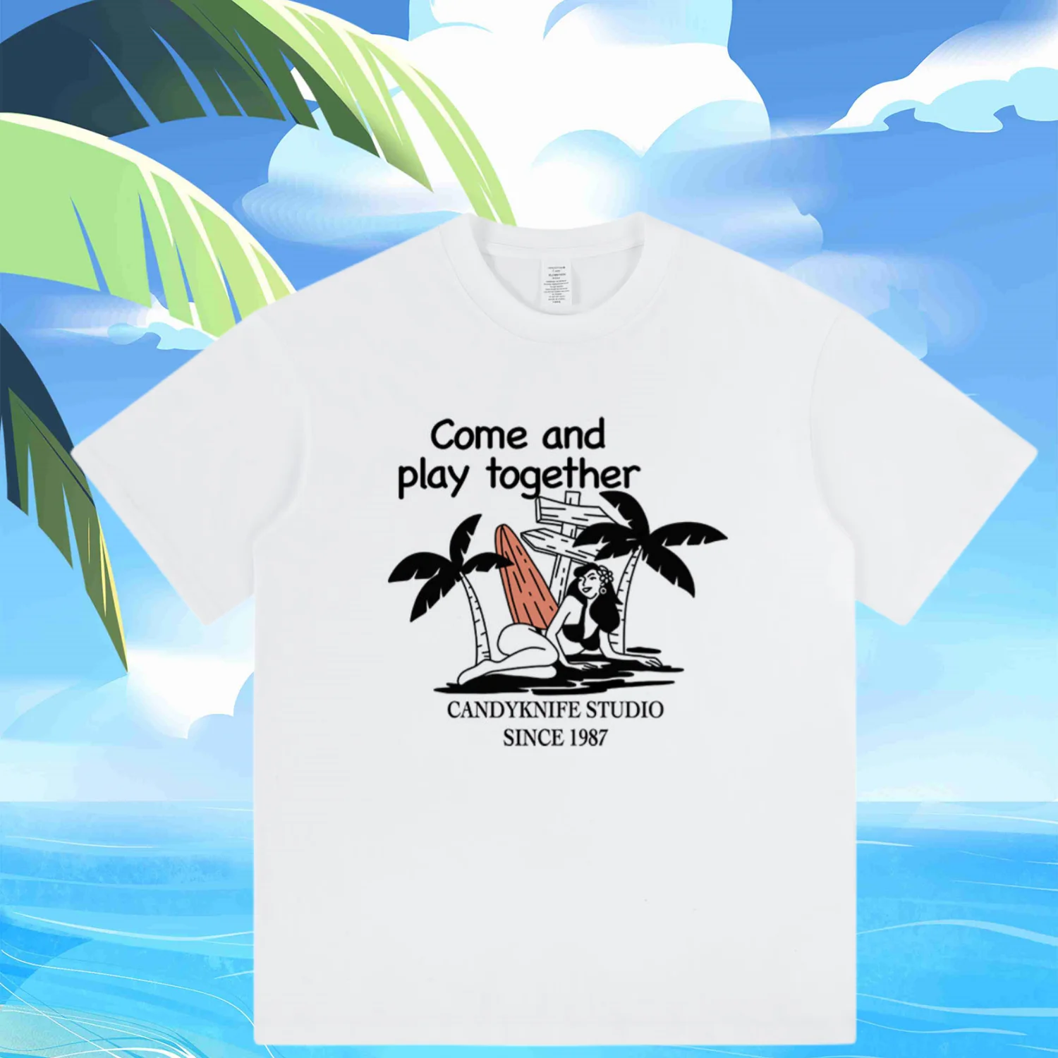 

T-shirt À Manches Courtes Pour Hommes Et Femmes En Pur Coton À Impression Personnalisée De Style Américain Tendance D'été