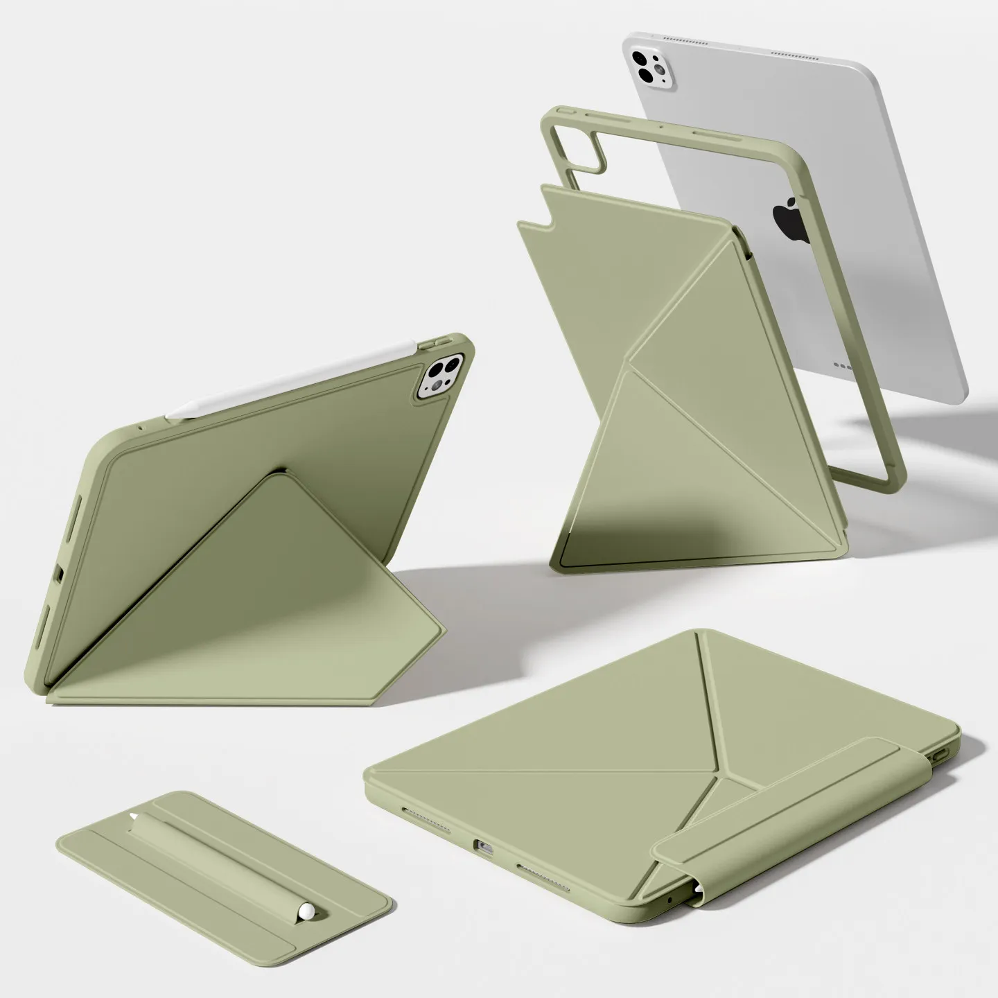 iPad 13インチ M4用 スマートフォリオ ほぼ新品 Apple 13インチiPad