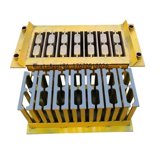 Manual Concrete Hollow Solid Block Paver Brick Interlocking Block Making Machine Mold