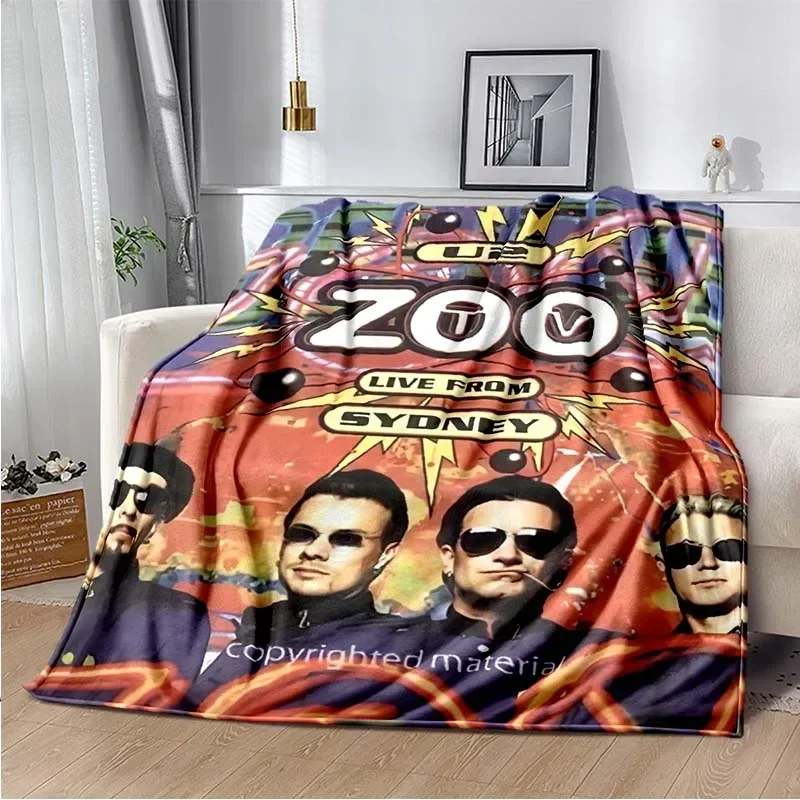 

U2 Band Спортивное покрывало, легкий теплый Теплоизоляционный диван-кровать, офисные автомобильные наколенники, одеяло, чехол, расширитель