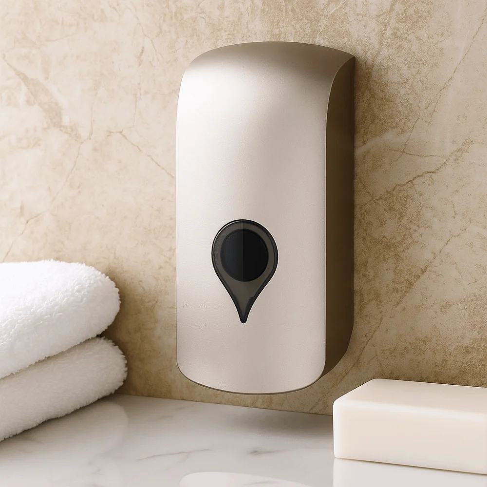 

Пластиковый материал, пенящийся дозатор мыла для рук, белый, черный цвет, без установки дрели, пенный насос, ручной дозатор мыла