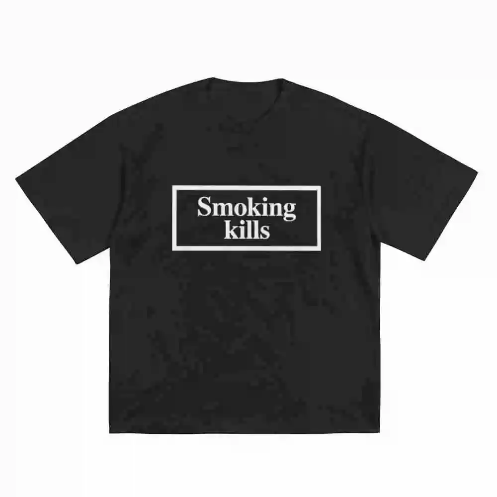 Smoking Kills Short Sleeve Tee 100% Cotton T-Shirt