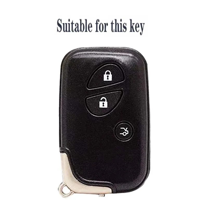 Silicone Car Remote Key Case Key Case Cover for Lexus CT200h ES 300h IS250 GX400 RX270 RX450h RX350 LX570 Key Cover Car-styling