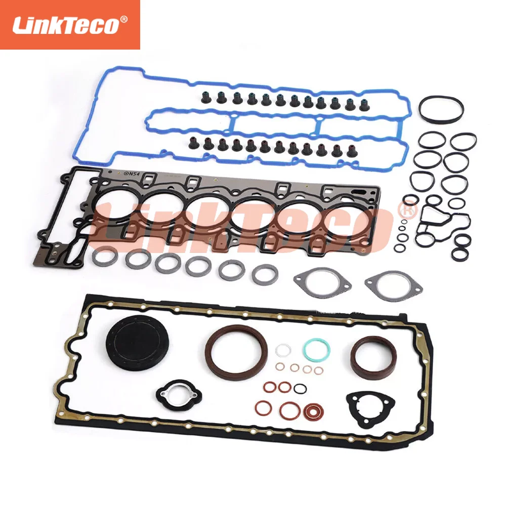 Engine Overhaul Rebuild Kit Pistons Head Gasket Set For BMW 135i 335i 535i 740i E90 E92 E71 F02 X6 Z4 N54B30 3.0L GAS 2007-2016