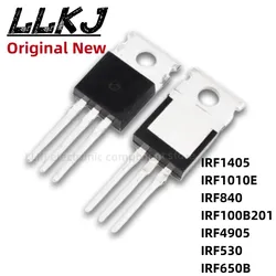 1pcs IRF1405 IRF1010E IRF840 IRF100B201 IRF4905 IRF530 IRF650B  TO-220 MOS FET