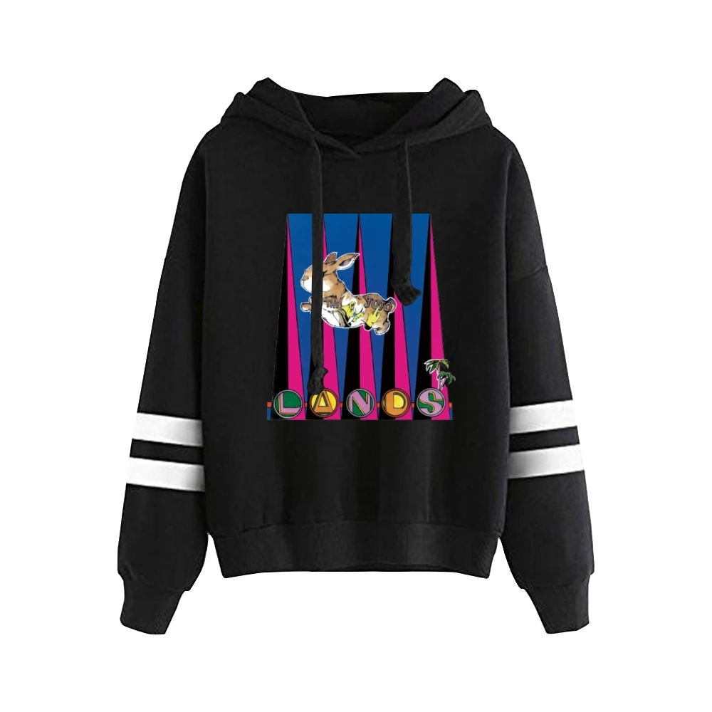 

2026 JoJo Bizarre Adventure The JOJOLands Unisex Pocketless Parallel Bars Sleeve Sweatshirts Women Men's Hoodie Anime Clothes