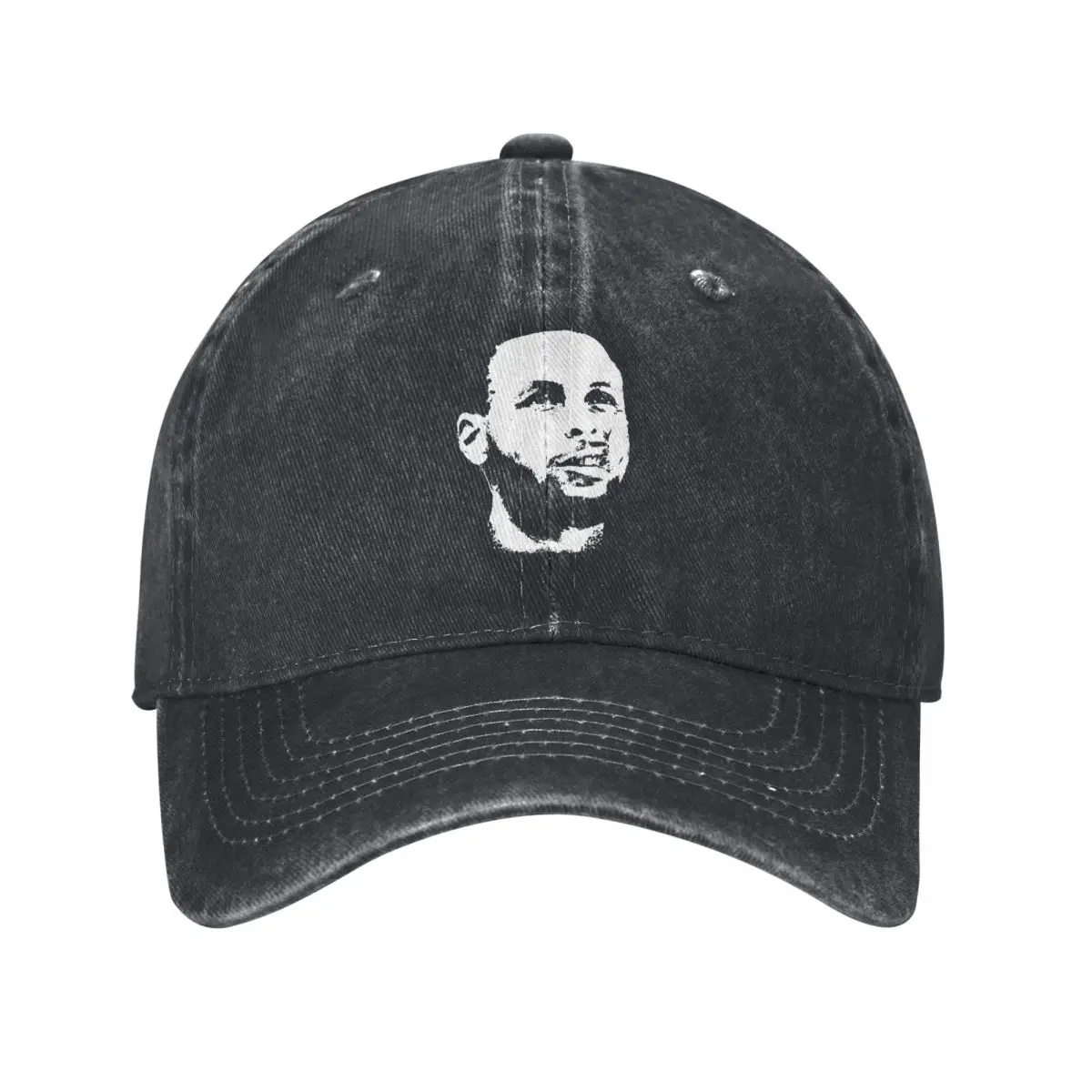 Steph Curry Portrait Baseball Cap For Women Men Casual Trucker Dad Hat Breathable Design Tennis Skate Snapback Cap