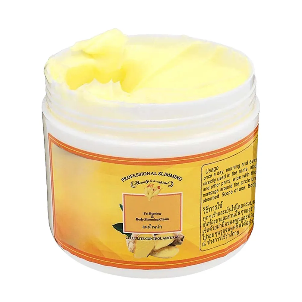 1Pcs Ginger Massage Cream Firming Skin Tightening Body Cream Nourishing Moisturizer Restores Elasticity Promotes Circulation