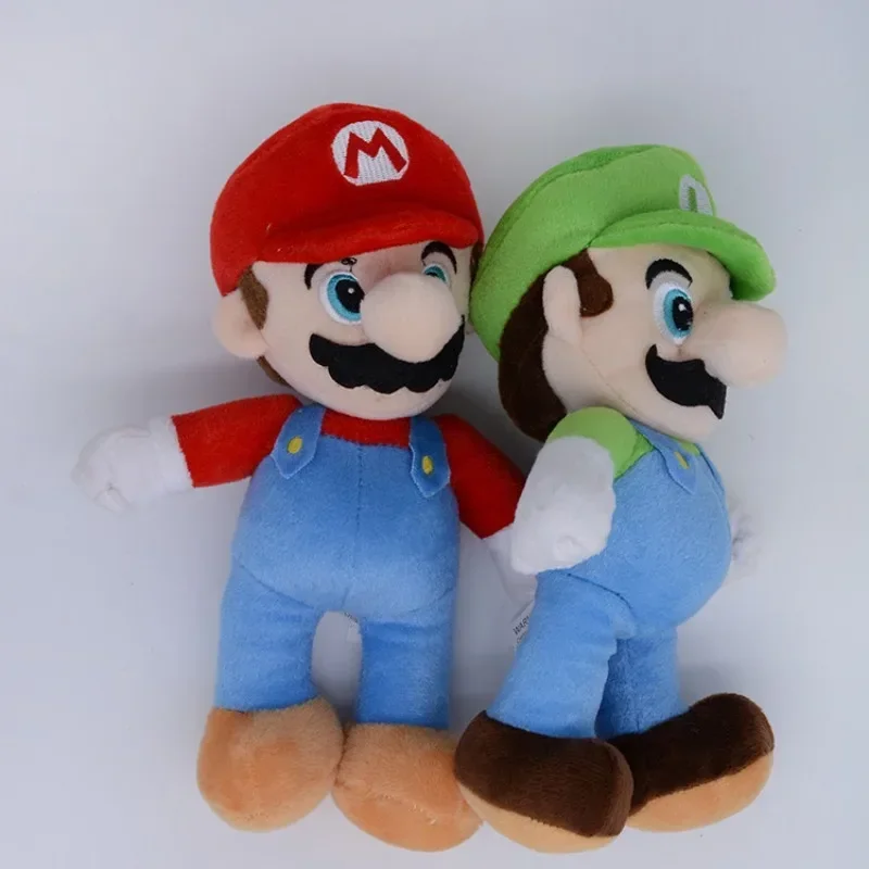 25cm Game Super Marios Luigi Cartoon Characters Toy Decoration Game Peripheral Children Birthday Gifts