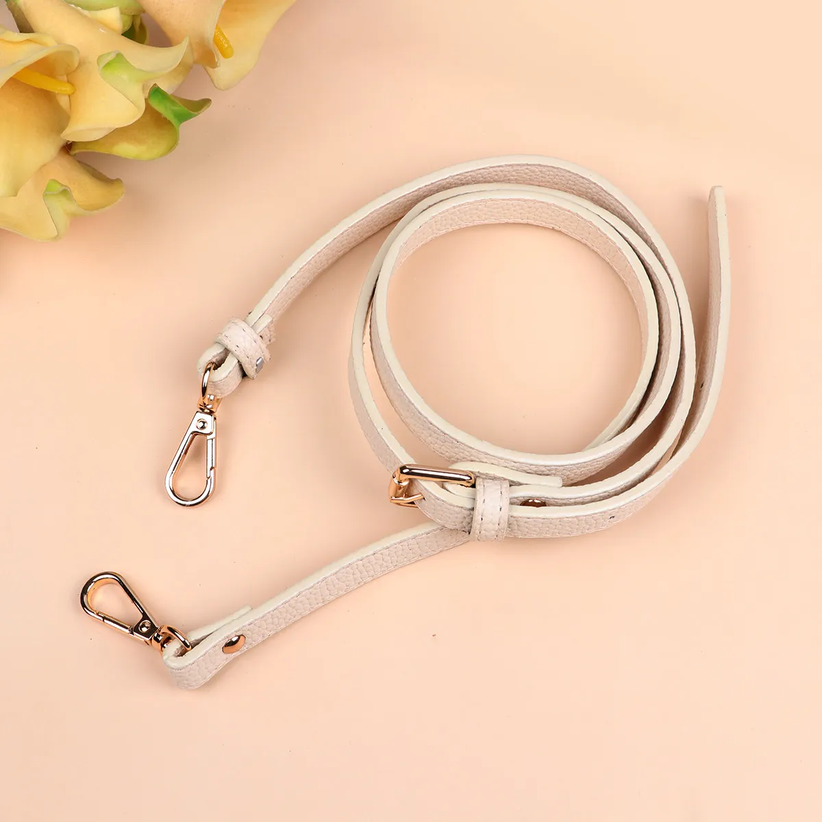 

Регулируемый сменный плечевой ремень из ПУ, универсальный ремень для сумок, аксессуар для женских сумок-мессенджеров, дорожных сумок, спортивных сумок, портфелей, бежевый