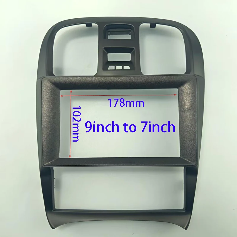7/ 9 Inch Car Radio Fascia For Hyundai Sonata 2003-2009 Video Panel Player Audio Dash Frame Dashboard Mount Kit