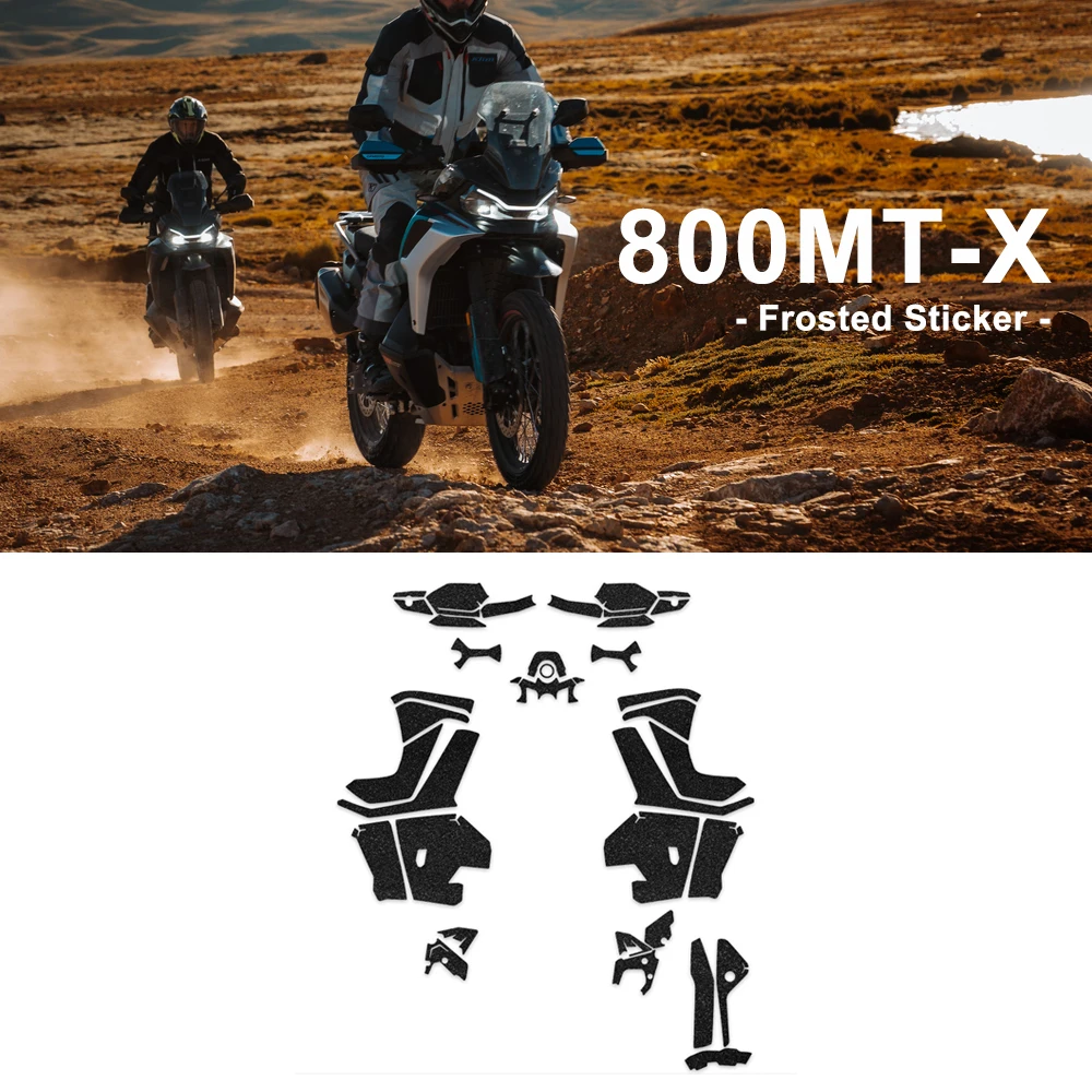 

Для мотоцикла CFMOTO 800MT-X 800MT X MT800X 800MTX: Комплект матовых защитных наклеек на весь корпус от царапин