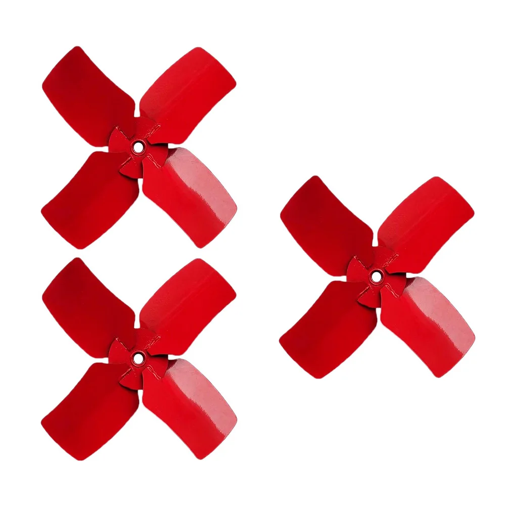 High-Strength Iron For Ventilation Fan for Exhaust Fans 8/10/12 inch Red Fan Suitable for Kitchen Workshop For Ventilation