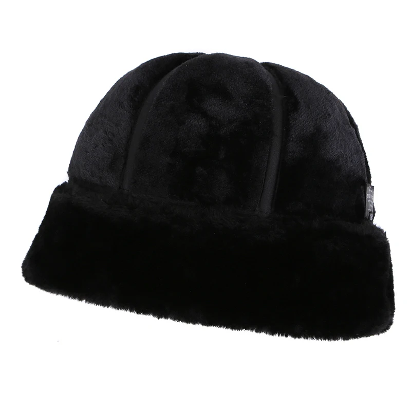 Brand New Style 2024 Retro Cowhide Bomber Hat Winter Keep Warm Caps Men Women Real Leather Cap Thick Velvet Dad Hat Leather Hat