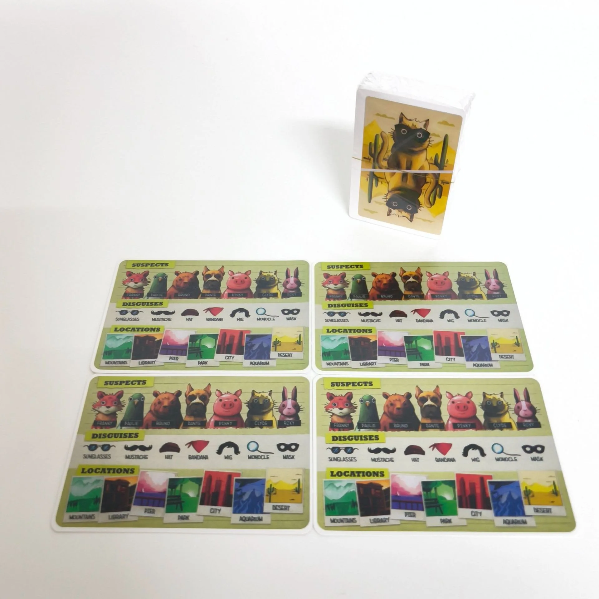 Duck Detective game Guess who I am? board games family gathering Game Cards - view 4