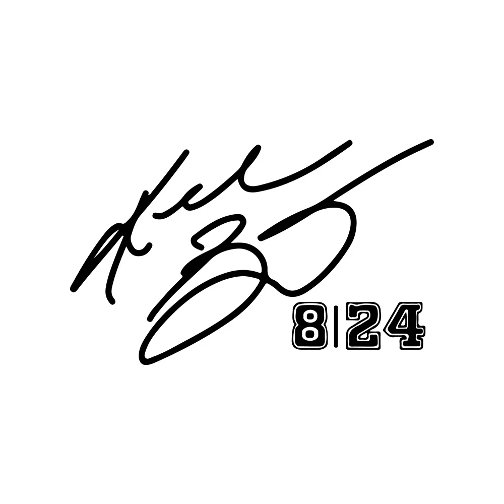 

Car Stickers Kobe Signature 8 and 24 Sticker Accessories PVC Cute, Decals Exterior Parts Products Personality, Vehicle Supplies