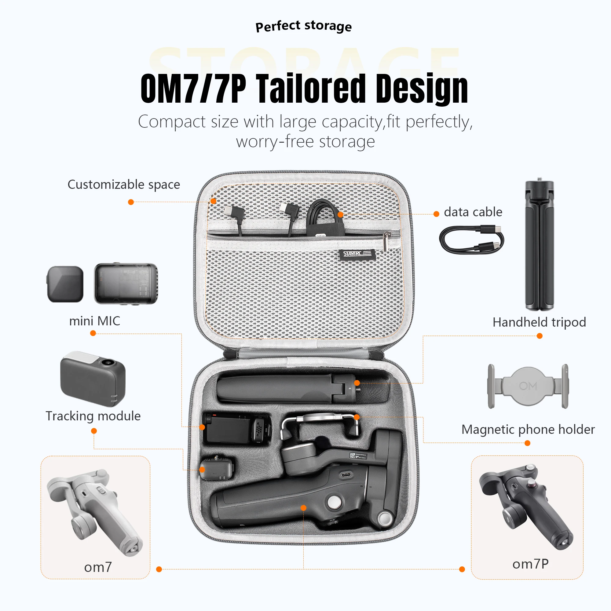 Чехол для переноски DJI OM7/7P – обзор и цена Drone Carrying Case