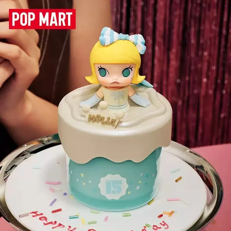 

POP MART Celebrating The Moment POP MART 15TH ANNIVERSARY Series Scented Candle Blind Box Guess Bag Model Gift Girl Toys Anime