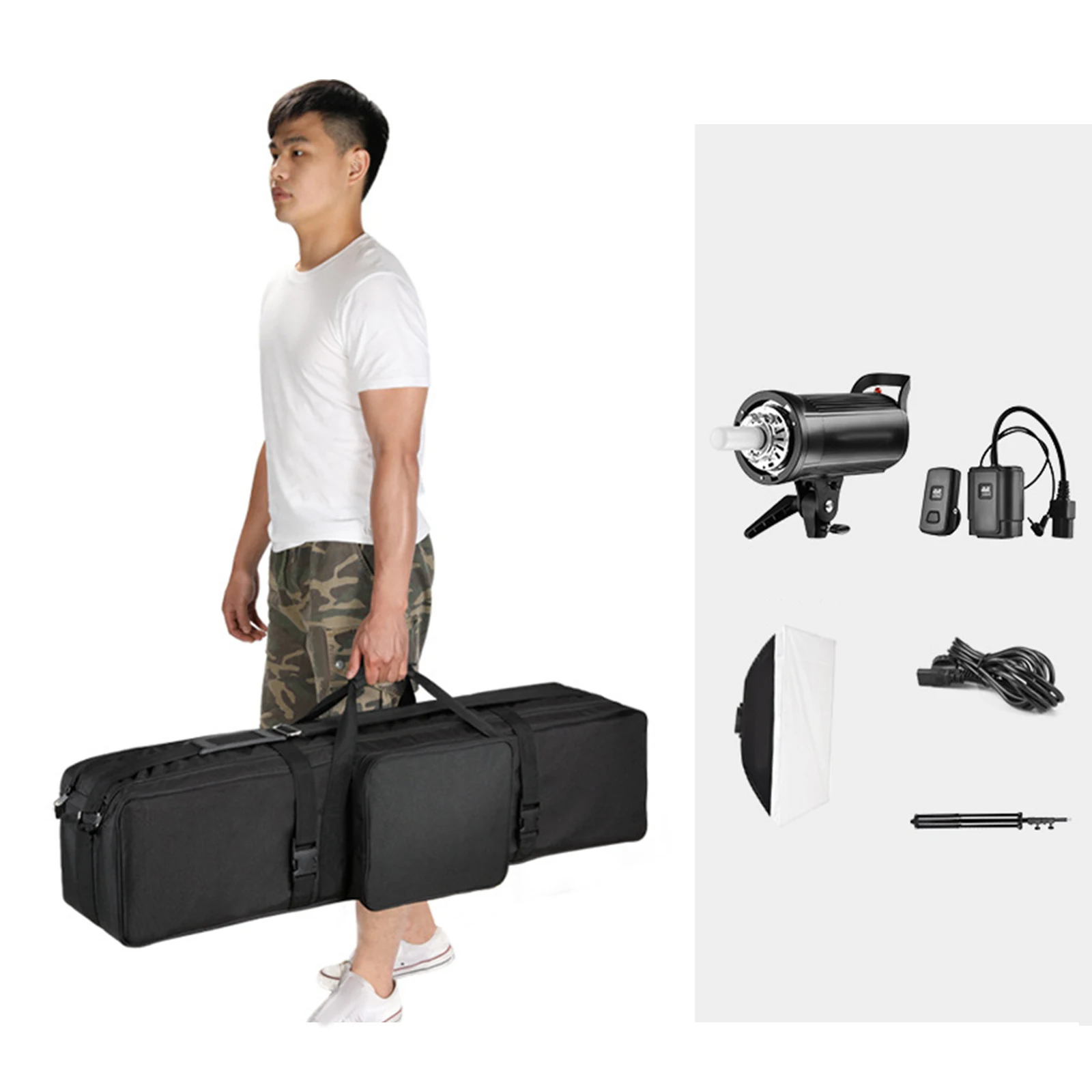 Tripod Carrying Case Bag Multifunctional Thicken for Monopods Stand Photography Photo Studio Accessory Flash Light Stands Tripod