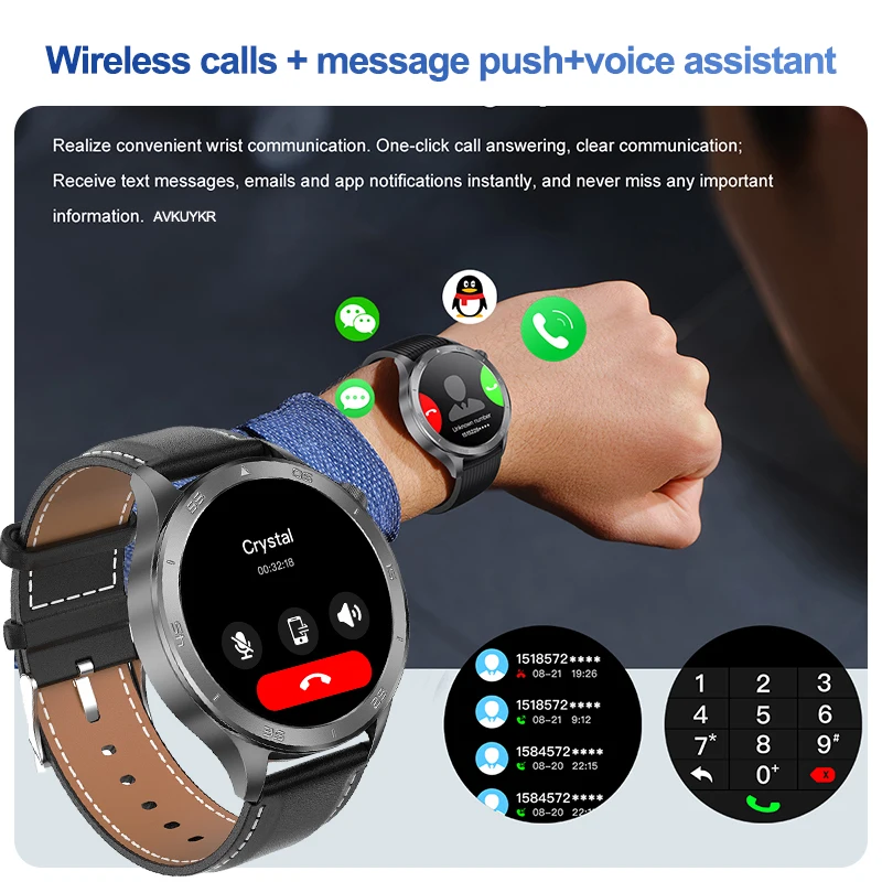 2025 New For OPPO Watch X2 GPS Track Smart Watch Men Compass Altimeter Waterproof AMOLED Screen Bluetooth Call Smartwatch Women - Image 4