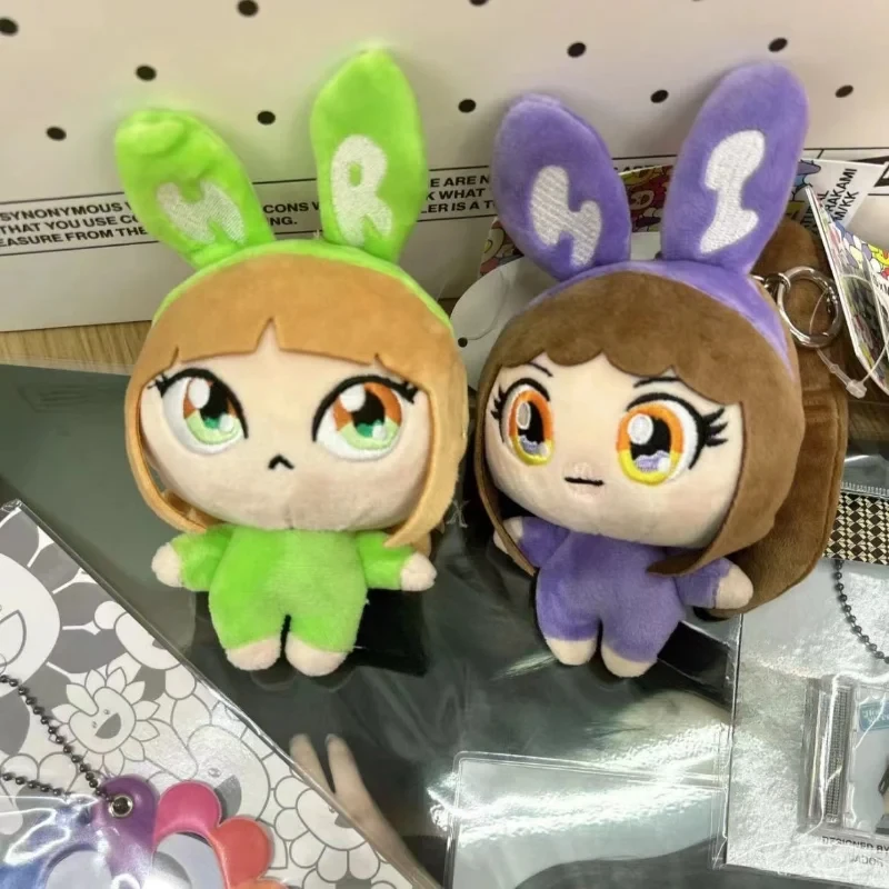 NEWANS-Poupées en Peluche Anime pour Bol, Minji, HLotus, DANIELLE, Haerin, Hyein, Porte-clés, Décoration de Sac, Cadeaux en Peluche