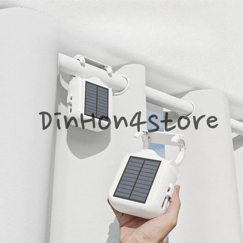 Electric Curtain Assistant Solar Track Roman Rod significant other Smart Speaker Language Control