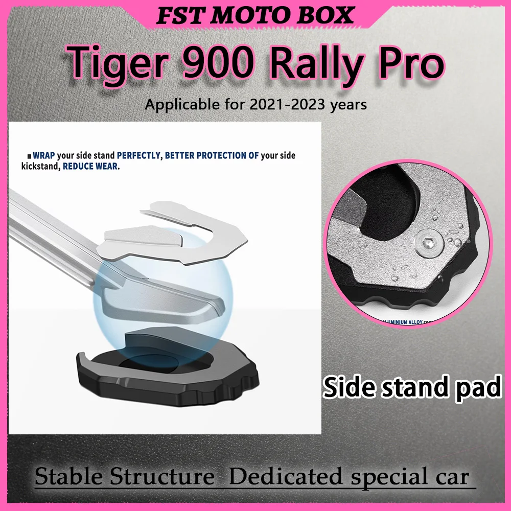 FOR Tiger 900 Rally pro Large Foot Pad Reinforced Stainless Steel Corrosion-Resistant Rust-Proof Off-Road Motorcycle Accessory