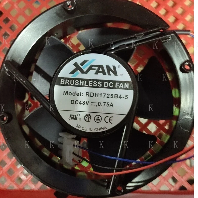 

C 1pcs FOR XFAN RDH1725B4-5 DC48V 0.75A cooling fan