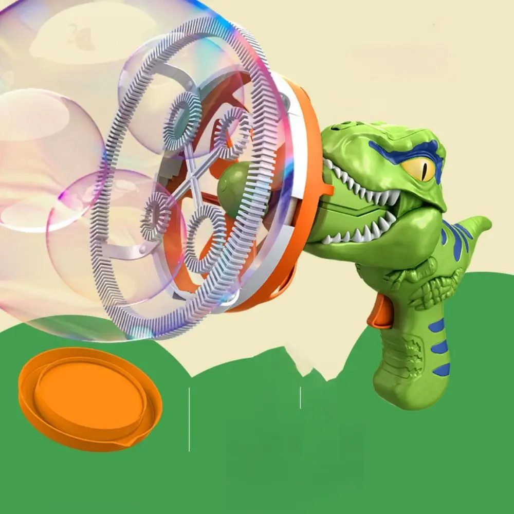 Machine à bulles de dinosaure électrique portative, ventilateur ABS, Machine à bulles de dinosaure, jouets d'extérieur