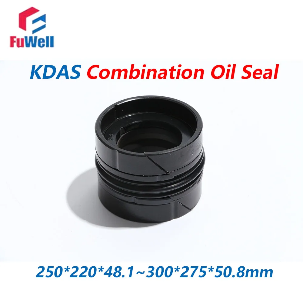

Fuwell KDAS Hydraulic Cylinder Combined Oil Seal Polyurethane Seal Ring Injection Molding Machine Automotive Tailboard Oil Seal