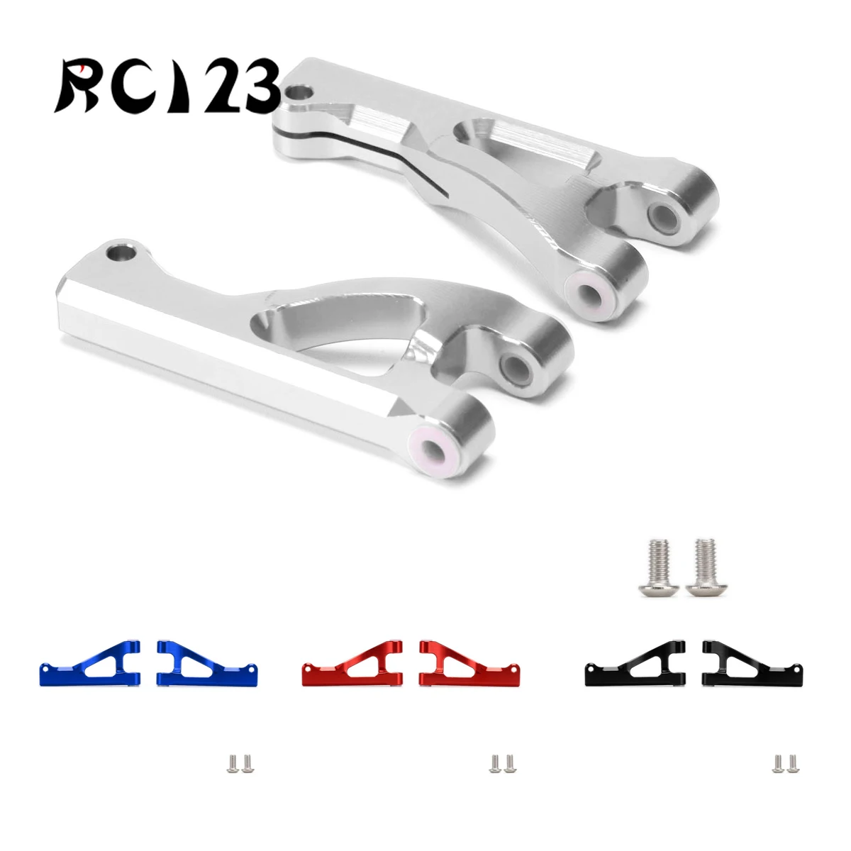 

#AR330371Aluminium Front Upper Suspension Arms Upgrade Onderdelen Voor Rc Auto 1/10 Arrma Seton AR102654 AR102673 6S Blx