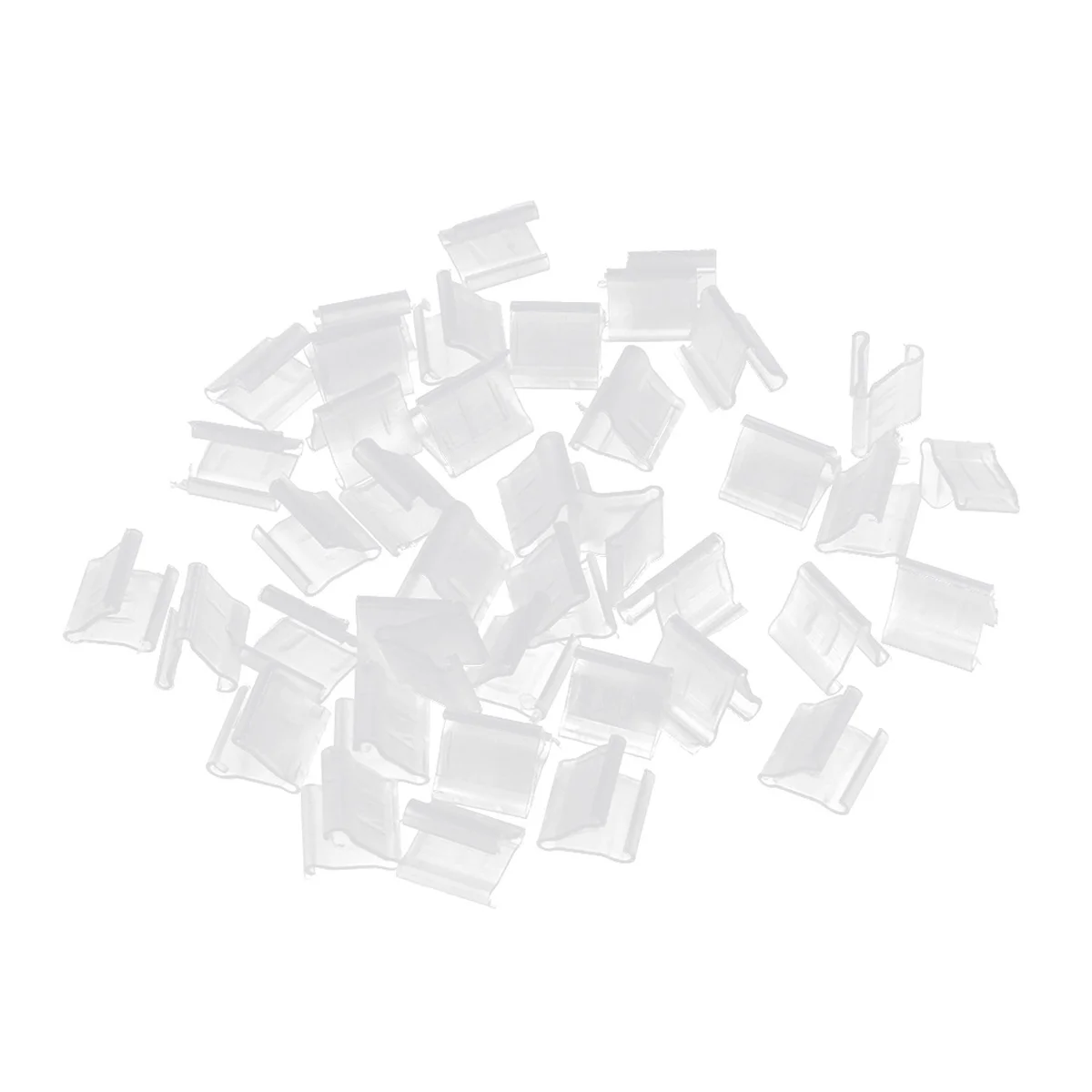 

100pcs Balloon Clips Plastic Sealing Fasteners For Wedding Birthday Christmas Party Decor V Shape Ties No Tools Required