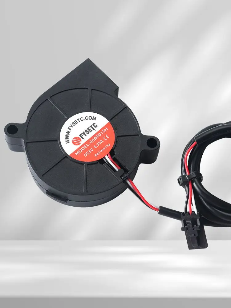 Części do drukarki 3D Prusa I3 MK3, wentylator radialny DC 5V 5015, łożysko hydrauliczne, wentylator chłodzący do druku z przodu, chłodnica. — zdjęcie produktu 6