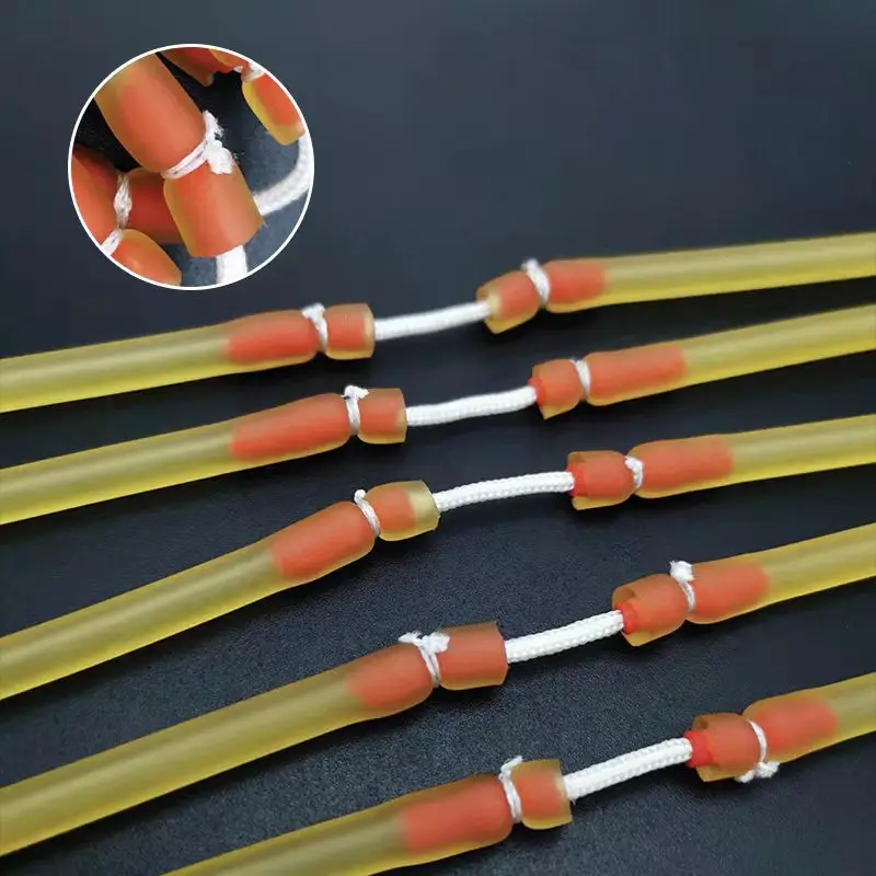 Bandas elásticas para tirachinas de pesca y caza de alta elasticidad