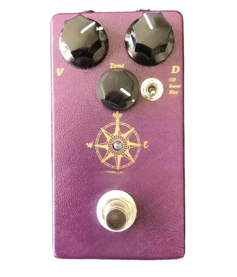 Guitar Overdrive‑Distortion Effect Pedal, Analog Stompbox Module for Electric Guitar Modification