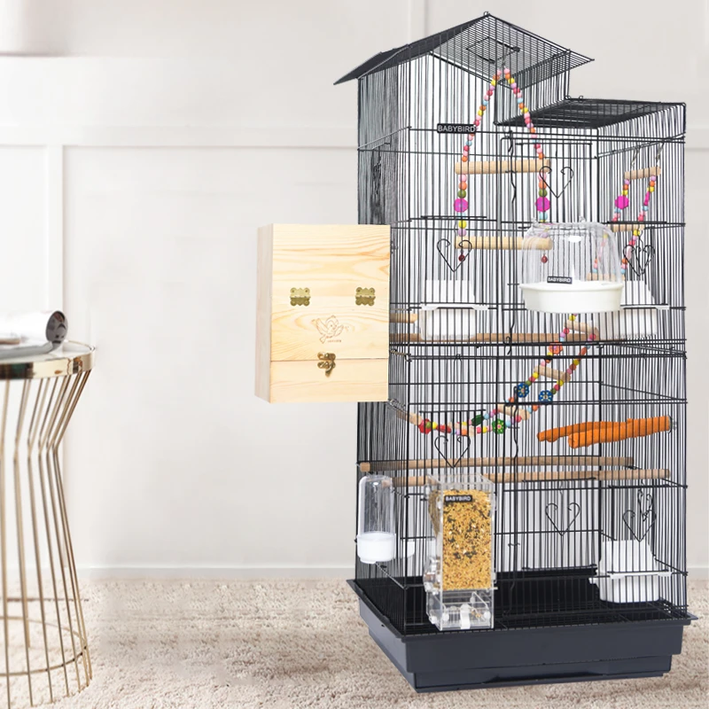 

Large Rabbit Villa Bird Cage Myna Outdoors Courtyard Canary Luxury Bird Cage Breeding Jaula Decorativa Pet Products RR50BC