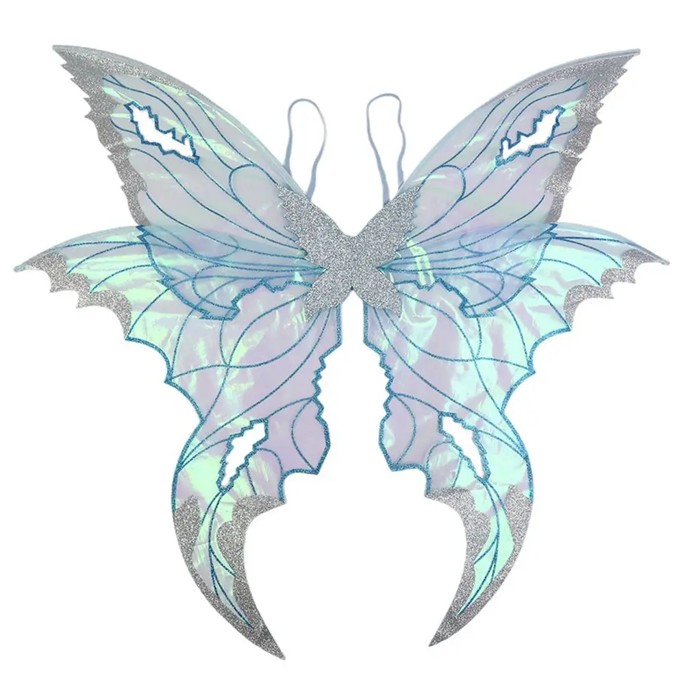 Fantasy Sparkling Fairy Wings Flower Two-color Butterfly Costume Wings Colorful Angel Wings for Women Girls