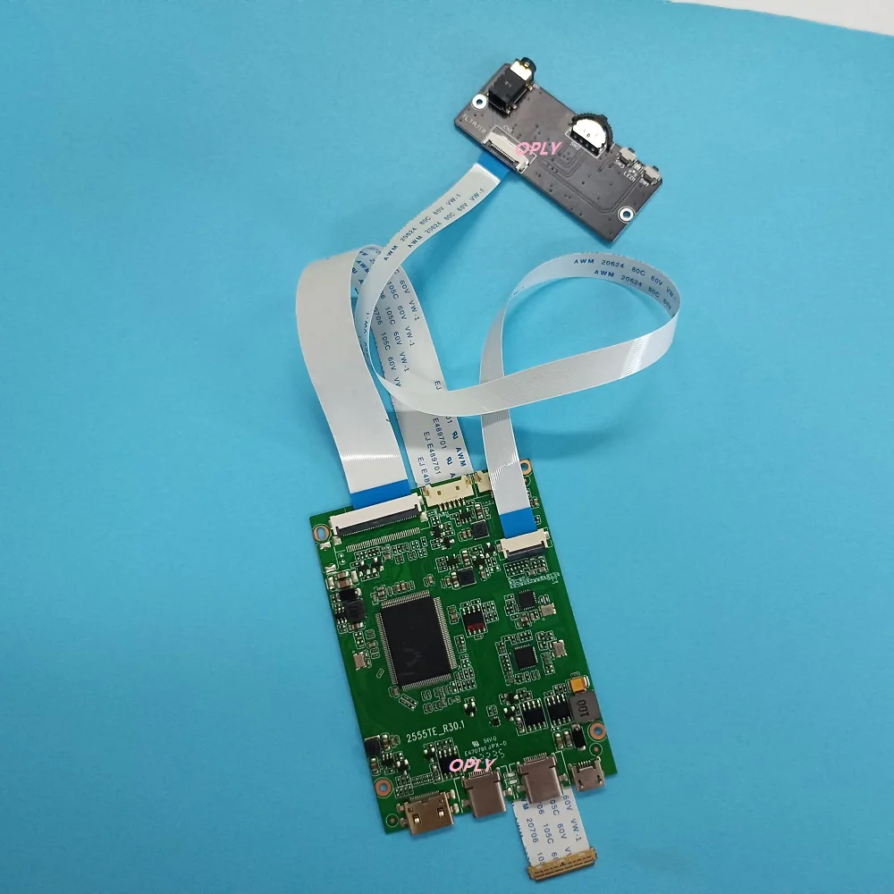 

EDP Controller board 2K for LM116LF3L02 LM133LF1L01 LM133LF1L02 1920X1080 LCD Panel Type-c Micro USB Mini HDMI-compatible LED