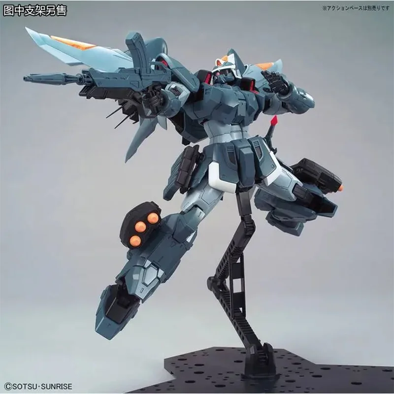 Original genuíno mg 1/100 ZGMF-1017 móvel ganh gundam bandai anime modelo brinquedos figura de ação presentes ornamentos colecionáveis meninos