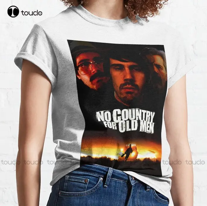 No Country For Old Nick Adam Friedland Classic T-Shirt Work Shirt Cotton Outdoor Simple Vintag Casual Tee Shirts Xs-5Xl Unisex