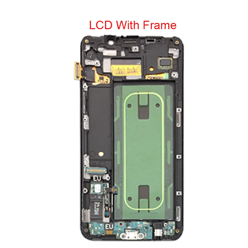 Imagem -04 - Tela Sensível ao Toque Lcd Amoled para Samsung Galaxy s6 Edge Plus G928 G928f Aaa +++ Montagem de Substituição com Sombra