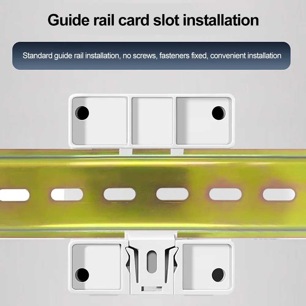 Digital Energy Meter KWH Meter with LED Display AC170-300V Multifunction Din Rail Power Meter Mobile Remote Control