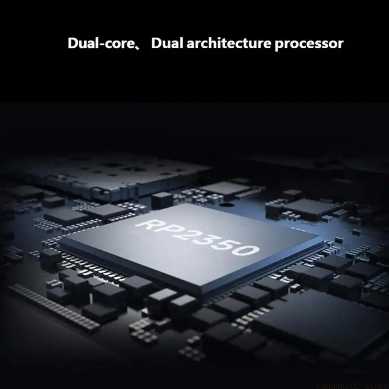 RP2350 controller board for Ethernet logging and code checks