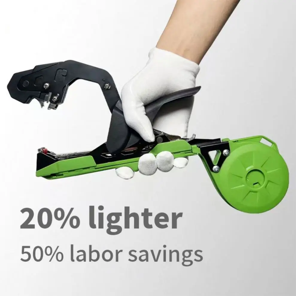 2025 테이프 도구 식물 묶는 테이프 도구 과일 야채 테이퍼 기계 정원 테이프 도구 식물 야채 손으로 묶는 바인딩 기계