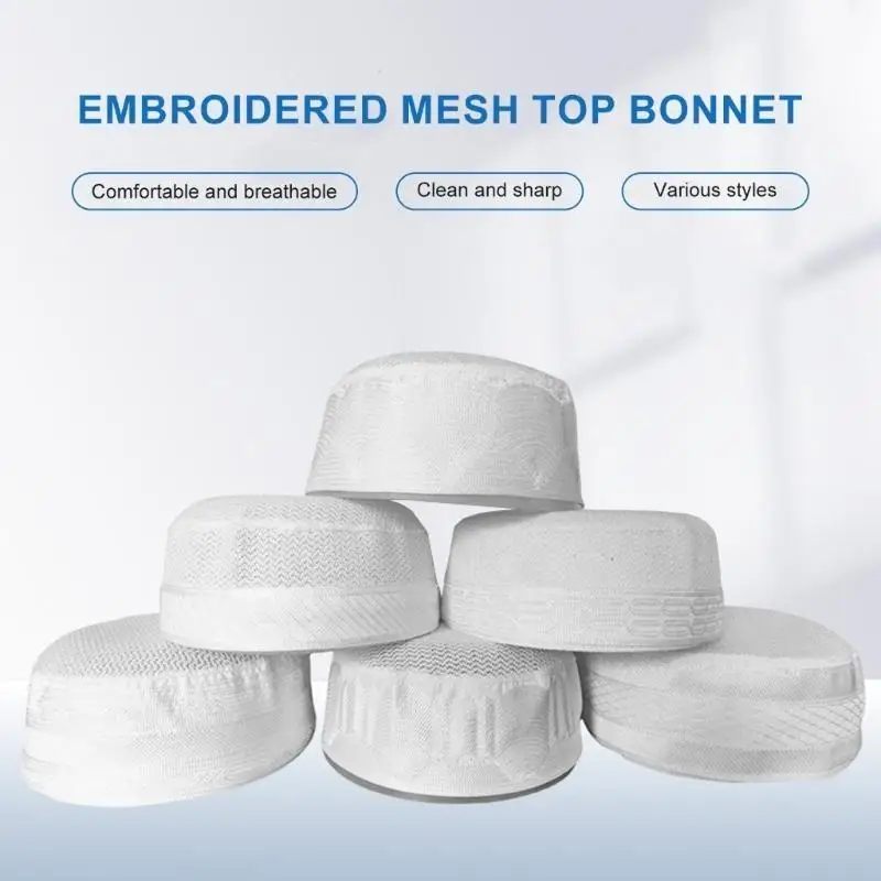 

31BB Stylish and Comfortable Kippah Kufi Hat for Men Kippah Headwear for Devout Believers Multiple Pattern