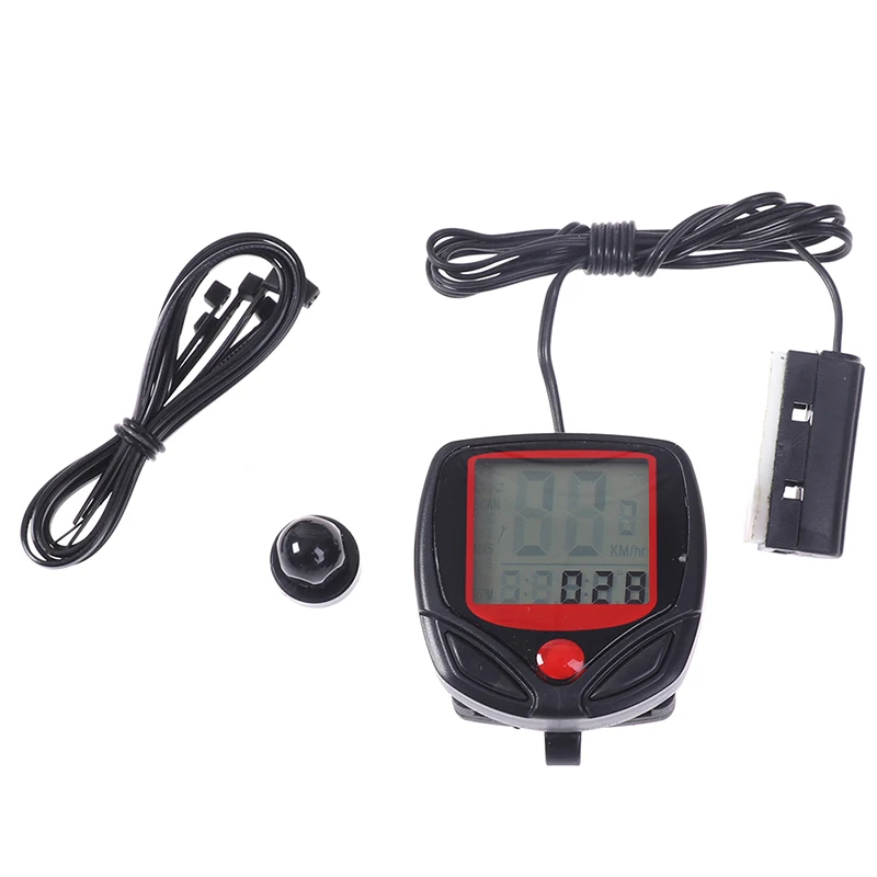 Waterproof Bicycle LCD Digital Display Odometer Speedometer Cycling Stopwatch