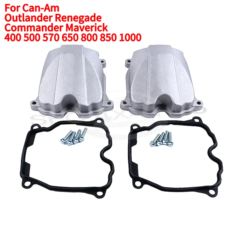 

2 Pieces Valve Cover with Gasket & Bolt 420610393 for Can-Am Outlander Renegade Commander Maverick 400 500 570 650 800 850 1000