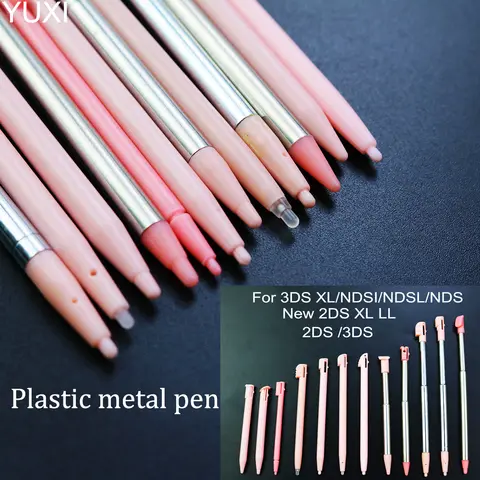 1Pcs Touch Screen Stylus Pen for Nintend 3DS XLNDSI NDSL NDS New 2DS XL LL 2DS 3DS Plastic Metal Stylus Pen Replacement Part