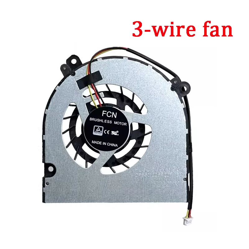 New Original Laptop Cooler CPU GPU Cooling Fan For Hasee ZX7-CP5A2/CP5S1/CP5G/CP5H2/CP5SC/CT5DA
