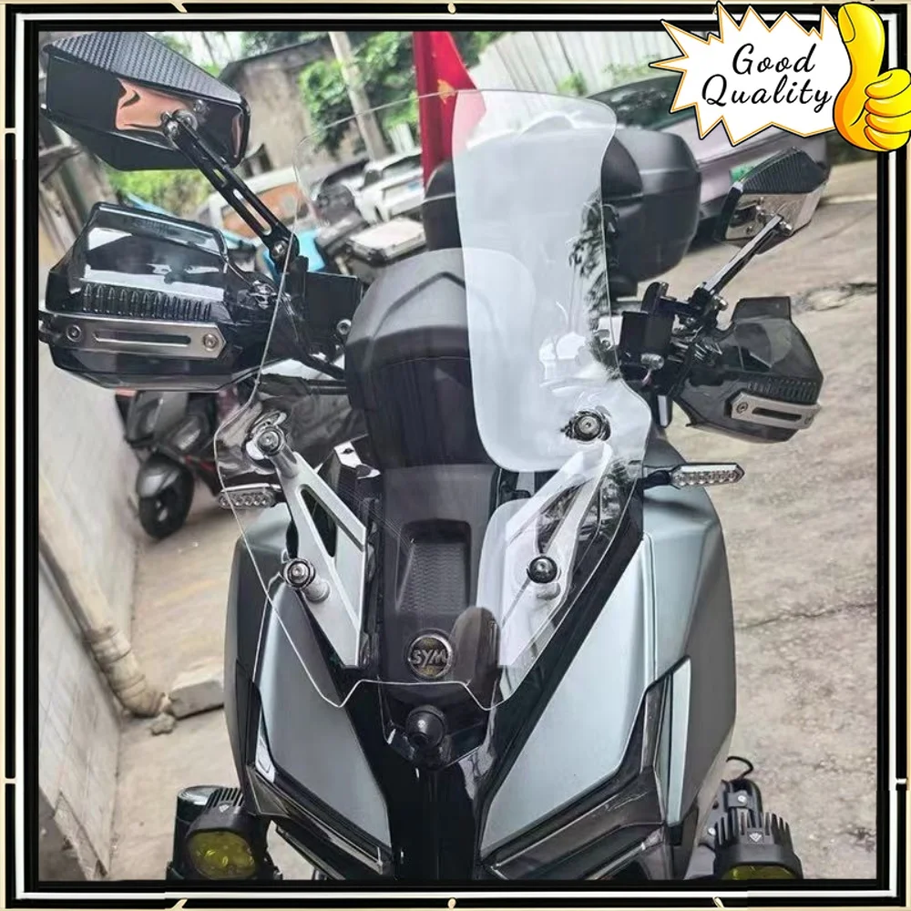 

For SYM ADXTG400 modified front windshield modified heightened transparent windshield rain shield 400ADXTG accessories
